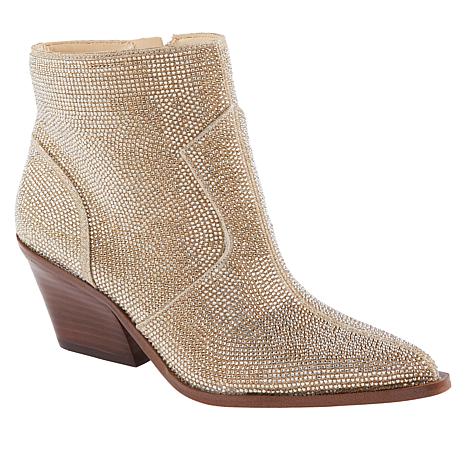 Jessica Simpson Zalor Rhinestone Western Bootie