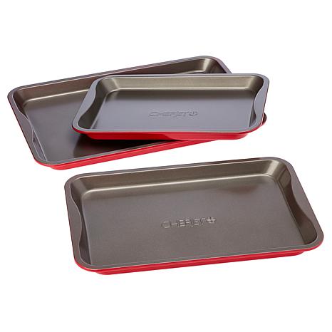 Jet Tila 3-piece Heavy Gauge Ceramic Nonstick Sheet Pan Set