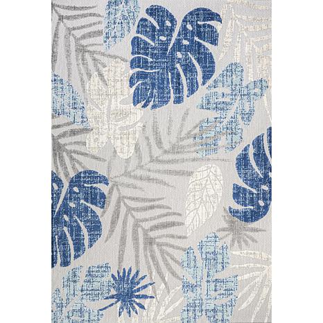 Trava Home Outdoor Rug - Reversible Modern Design, 5x8 Mango