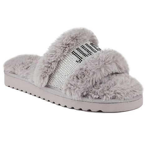 juicy couture slippers with strap