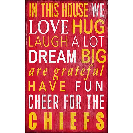 Pittsburgh Steelers In This House Sign - 9255388 | HSN