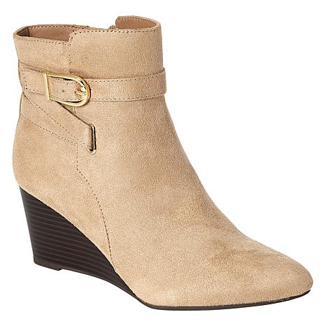 Lifestride wedge hot sale booties