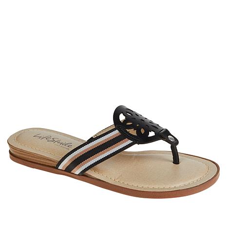 LifeStride Reagan Thong Sandal - 9827308 | HSN