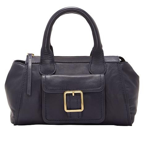 Lucky brand inzy leather hot sale satchel