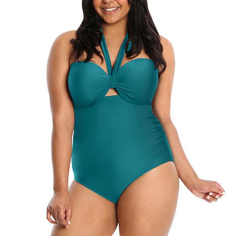 hsn plus size swimwear