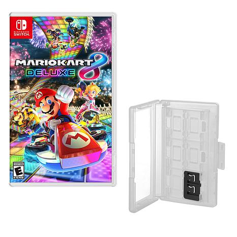 Nintendo Mario Kart 8 Game and Game Caddy