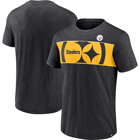 Men s Fanatics Black Pittsburgh Steelers Ultra T Shirt