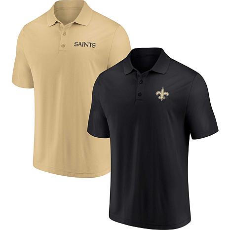 Saints on sale golf shirt