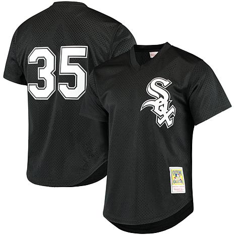 Men's Mitchell & Ness Frank Thomas Black Chicago White Sox Cooperstown ...