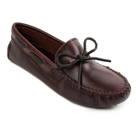 minnetonka leather classic driver moccasin