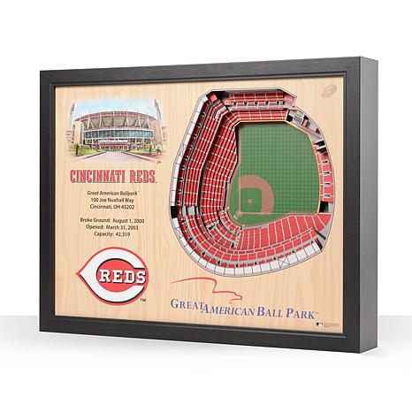 Cincinnati Reds Baseball Shaped Sign -12 – Sports Fanz