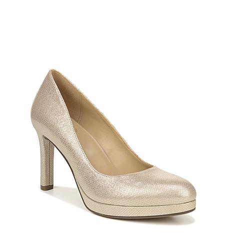 naturalizer gold pumps