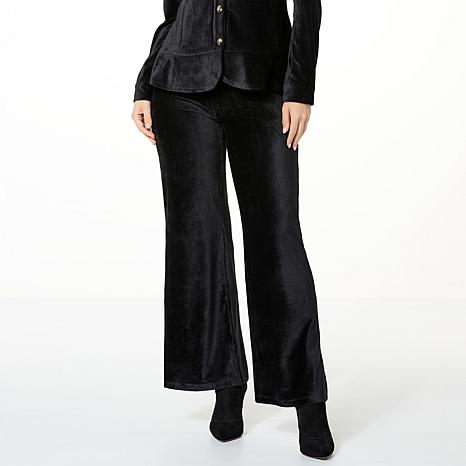 Nina Leonard Wide Leg Corduroy Pant - 20894182