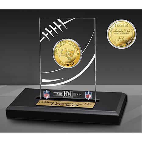 Shop Tampa Bay Buccaneers Limited Edition Final Super Bowl Win Football w/  Acrylic Case