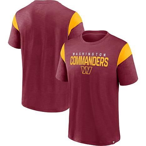 Men's Fanatics Branded Burgundy Washington Commanders Home Stretch Team T-Shirt Size: Small