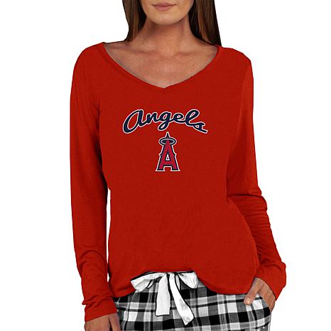 Officially Licensed MLB Ladies Marathon Long Sleeve Top - Phillies