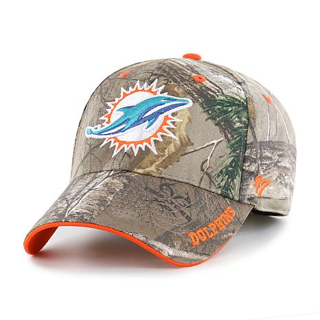 Miami Dolphins Clean Up Realtree 47 Brand Adjustable Hat - Camo