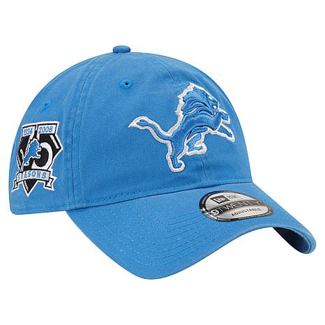 Men's New Era Blue Detroit Lions Team Basic 59FIFTY Fitted Hat