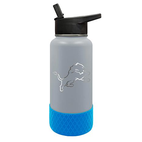 Officially Licensed NFL Detroit Lions 32 oz. Thirst Hydration Bottle ...