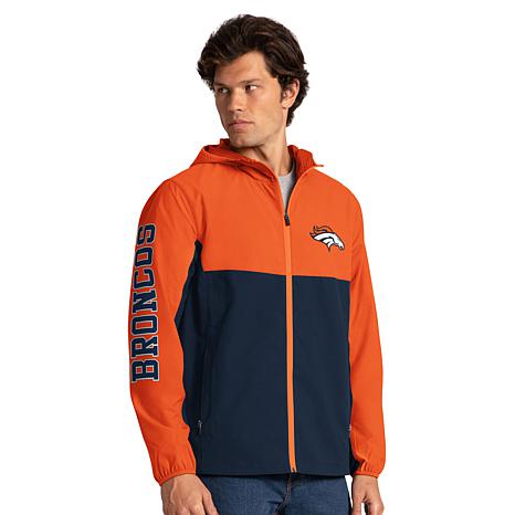 Officially Licensed NFL Lightweight Full Zip Hooded Jacket by Glll