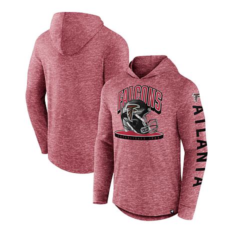 Officially Licensed NFL Women's Long Sleeve Hoodie T-shirt - Falcons