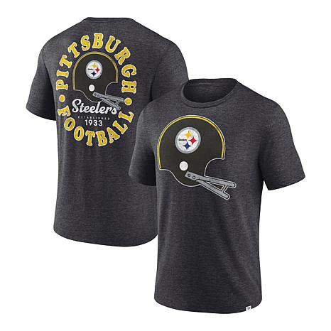 Fanatics Steelers Men's Long Sleeve Black & Yellow T-Shirt - XL