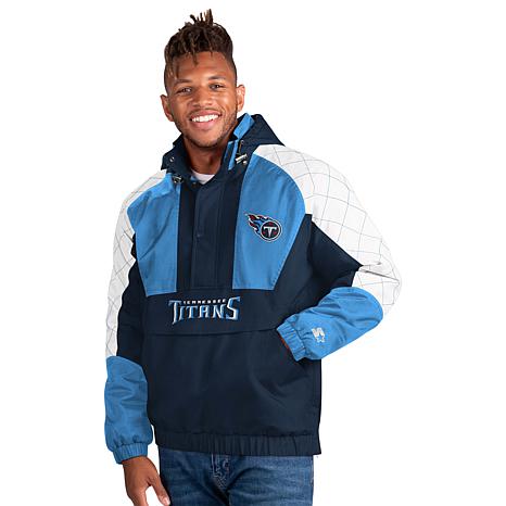 Officially Licensed NFL Men's Starter Breakaway Jacket by Glll - Titans