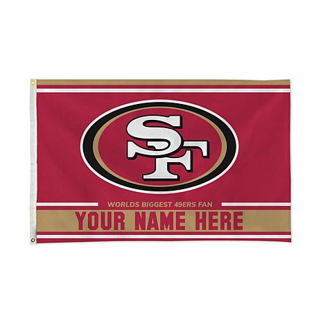 Officially Licensed NFL San Francisco 49ers Personalized Banner