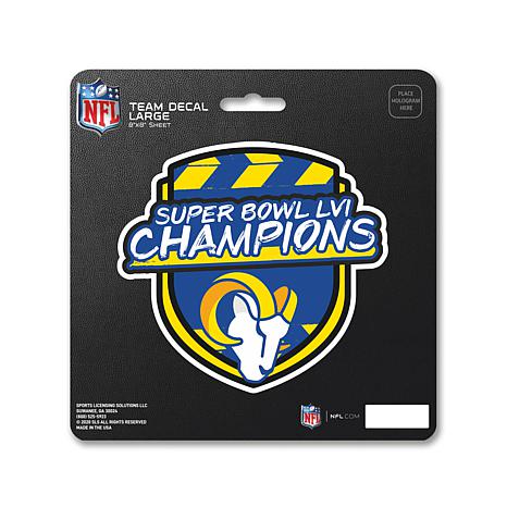 LOS ANGELES RAMS LVI CHAMPIONS HERITAGE BANNER