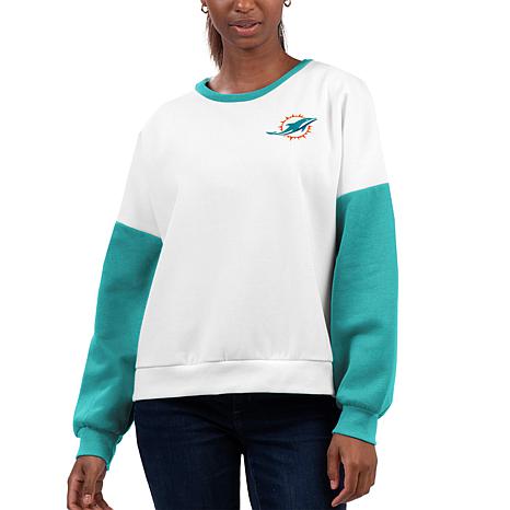 Football Fan Shop Officially Licensed NFL Women's A-Game Fleece Sweatshirt by Glll - Bills