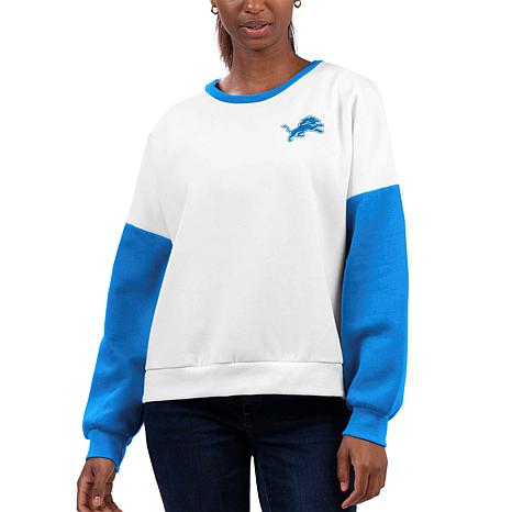 Officially Licensed NFL Ladies Mainstream Long-Sleeve Hoodie - Lions