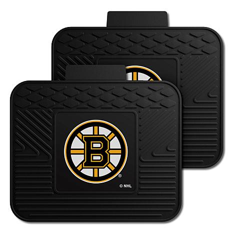 Officially Licensed NHL 2-Piece Utility Mat Set - Boston Bruins