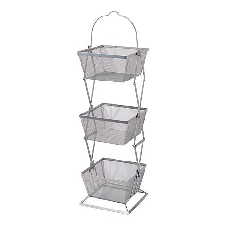 Origami Three Tier Collapsible Baskets