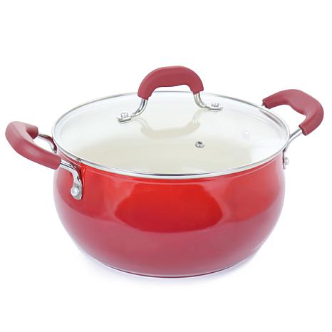 Oster 6.5 Quart Non-Stick Aluminum Dutch Oven w ith Lid 