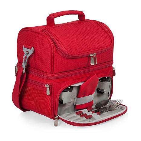 Picnic Time Pranzo Lunch Cooler Bag Red HSN