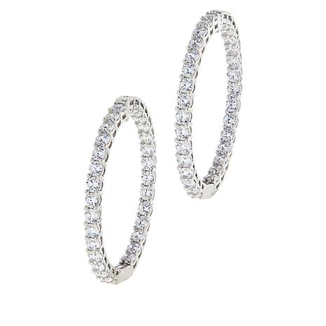 Radiance by Absolute™ Inside-Outside Clip-On Hoop Earrings - 20670271 | HSN