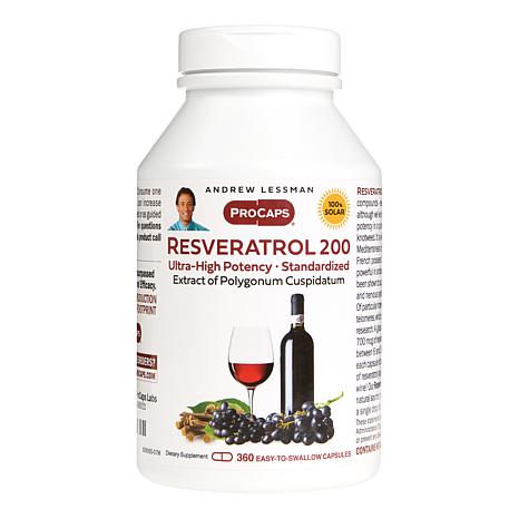Resveratrol-200 - 360 Capsules