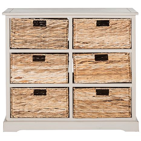 Safavieh Keenan 6 Wicker Basket Storage Chest 8328113 Hsn