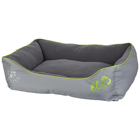 large grey dog bed