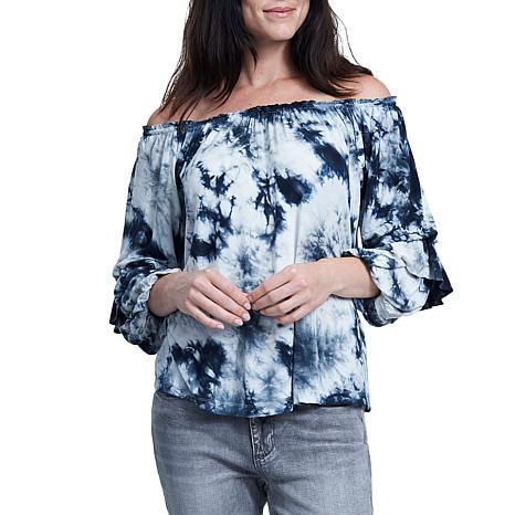 hsn off the shoulder tops