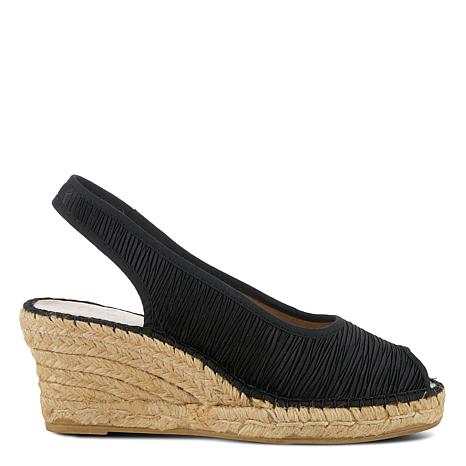 espadrille slingback sandals