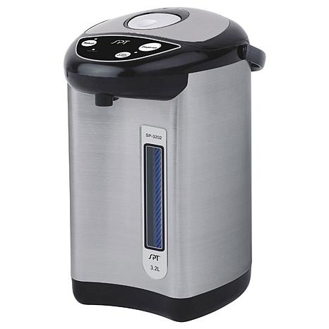 MegaChef 3L Stainless Steel Airpot, Hot Water Dispenser for Coffee and Tea