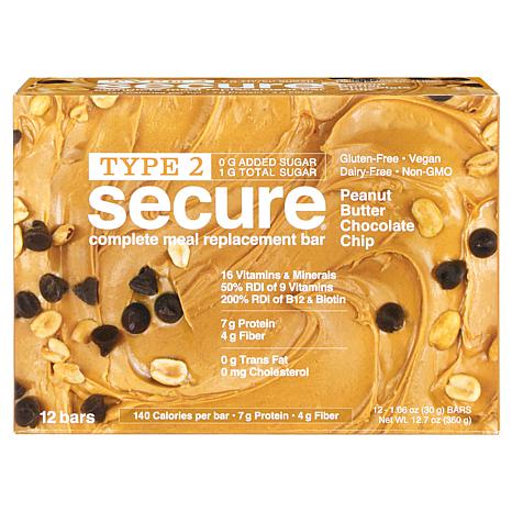 Andrew Lessman Type 2 Secure Complete Meal Replacement Bars