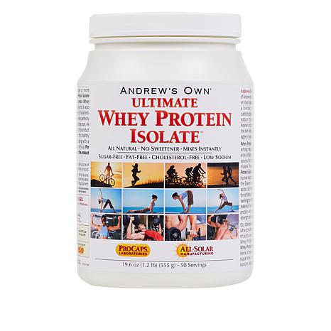 Ultimate Whey Protein Isolate - 50 Servings - 9568767 | HSN