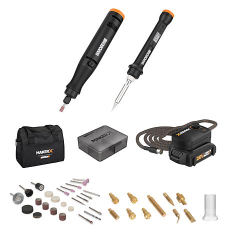 Worx Power Share MakerX Rotary Tool Wood Metal Crafter