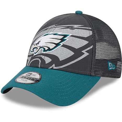 Youth New Era Graphite Philadelphia Eagles Reflect 9FORTY Adjustable Hat