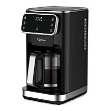 10-Cup Touchscreen Glass Carafe Coffee Maker