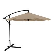 10' Hanging Cantilever Patio Umbrella - Sand