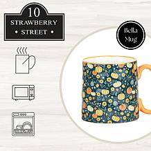 10 Strawberry Street Bella Autumn Twilight, Set of 4