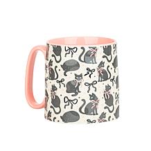 10 Strawberry Street Bella Black Cat Bows, Set of 4